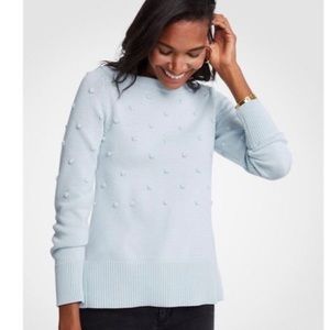 Ann Taylor women popcorn stitch sweater size s new